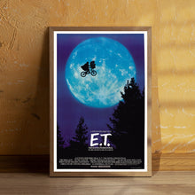 E.T. Movie Poster (1982) Classic Film Art Print,Room decor,Wall Art,Poster Gift,Film Fan Collection 1717477260