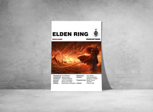 ELDEN RING POSTER - Malenia Poster - Video Game Poster - Digital Art - Printable Art - Wall Art - Digital Download - Gaming Room Poster 1676541536