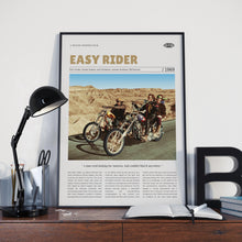 Easy Rider, Dennis Hopper, Retro Movie Poster, Custom Movie Poster Print 4421173708