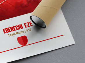 Eberechi Eze Poster Football Posters, Football Prints 4358293326