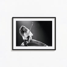 Eddie Van Halen Print, Van Halen Guitar Black and White Wall Art, Vintage Print, Photography Prints, Museum Quality Photo Art Print 1606604638