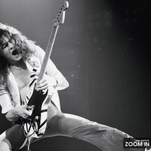 Eddie Van Halen Print, Van Halen Guitar Black and White Wall Art, Vintage Print, Photography Prints, Museum Quality Photo Art Print 1606604638
