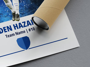 Eden Hazard Poster Football Legend Posters, Football Prints 4318638503