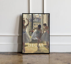 Edgar Degas Ballerinas Print, Degas Ballerina Poster, Degas Exhibition Poster, Degas wall Art, Ballet Print, Ballet Dancer Print 1136479135
