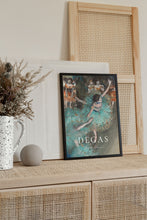 Edgar Degas Ballerinas Print, Degas Ballerina Poster, Degas Exhibition Poster, Degas wall Art, Ballet Print, Blue Dancers Print 1116831812
