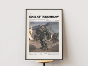 Edge of Tomorrow Poster, Tom Cruise Poster, Cult Sci-Fi Film Edge of Tomorrow Print, Doug Liman Movie Poster, Movie Wall Art Idea 4332864691
