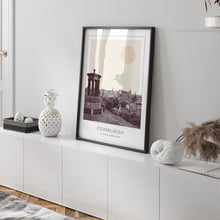 Edinburgh Poster Print, Edinburgh Travel Poster, Edinburgh Minimalistic Wall Art, Edinburgh, United Kingdom 1868246582