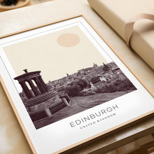 Edinburgh Poster Print, Edinburgh Travel Poster, Edinburgh Minimalistic Wall Art, Edinburgh, United Kingdom 1868246582