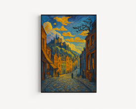Edinburgh Travel Print Wall Art, Edinburgh - Scotland City Print, Edinburgh Travel Gift, Edinburgh City Poster, Wall Art, Wall Art