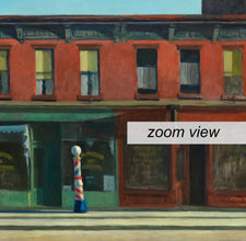 Edward Hopper Early Sunday Morning poster, Edward Hopper print, Edward Hopper wall art, Edward Hopper exhibition print 1218881902