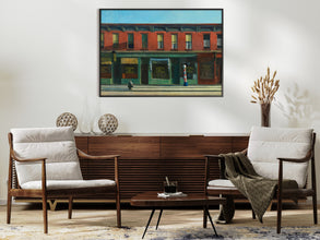 Edward Hopper Early Sunday Morning poster, Edward Hopper print, Edward Hopper wall art, Edward Hopper exhibition print 1218881902 5937
