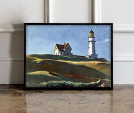 Edward Hopper Lighthouse Hill (1927) poster, Edward Hopper print, Edward Hopper wall art, Edward Hopper exhibition print 1218882984 1233