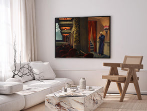 Edward Hopper New York Movie poster, Edward Hopper print, Edward Hopper wall art decor, Edward Hopper exhibition print 1813183753 3808