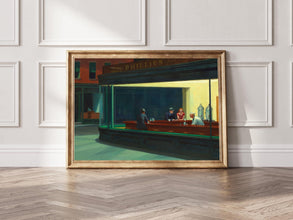 Edward Hopper Nighthawks poster, Edward Hopper wall art, Edward Hopper exhibition print, Edward Hopper wall decor, Gift idea 1218880712 1361