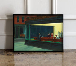 Edward Hopper Nighthawks poster, Edward Hopper wall art, Edward Hopper exhibition print, Edward Hopper wall decor, Gift idea 1218880712 1361