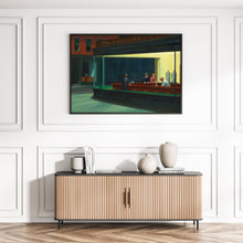 Edward Hopper Nighthawks poster, Edward Hopper wall art, Edward Hopper exhibition print, Edward Hopper wall decor, Gift idea 1218880712