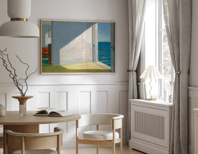 Edward Hopper Rooms by the Sea (1951) poster, Edward Hopper print, Edward Hopper wall art decor, Edward Hopper exhibition print 1444694779