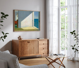 Edward Hopper Rooms by the Sea (1951) poster, Edward Hopper print, Edward Hopper wall art decor, Edward Hopper exhibition print 1444694779