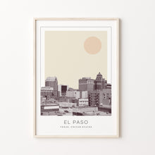 El Paso Poster Print, El Paso Travel Poster, El Paso Minimalistic Wall Art, El Paso, Texas, United States 1868247440