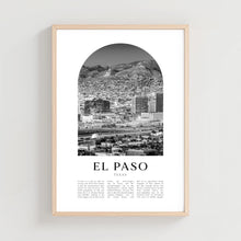 El Paso Travel Poster, El Paso Print, El Paso Wall Art, Travel Print, Texas City Art, El Paso Gift, Texas Decor  US19M 4343986866