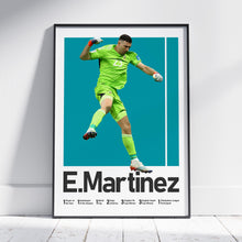 Emiliano Martinez Argentina Football Poster, Goalkeeper Legend Print, Sports Wall Art 1522166646