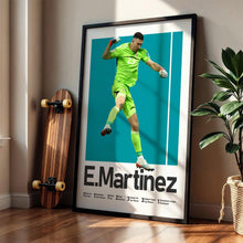 Emiliano Martinez Argentina Football Poster, Goalkeeper Legend Print, Sports Wall Art 1522166646