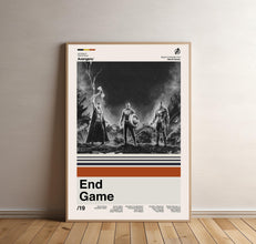 Endgame - Avengers Poster, Marvel Poster, Movie Poster, Midcentury Art, Minimalist Art, Retro Poster, Vintage Poster 1811241457