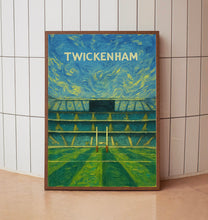 England Twickenham Stadium Illustration - Contemporary Art Print - FRAMED or UNFRAMED - Best Gift for Rugby Fans - Customised Option