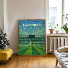 England Twickenham Stadium Illustration - Contemporary Art Print - FRAMED or UNFRAMED - Best Gift for Rugby Fans - Customised Option