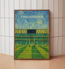 England Twickenham Stadium Illustration - Contemporary Art Print - FRAMED or UNFRAMED - Best Gift for Rugby Fans - Customised Option (2)