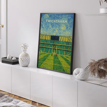 England Twickenham Stadium Illustration - Contemporary Art Print - FRAMED or UNFRAMED - Best Gift for Rugby Fans - Customised Option (2)