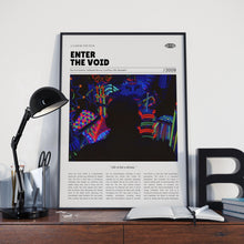 Enter the Void, Gaspar Noé, Retro Movie Poster, Custom Movie Poster Print 4421168051