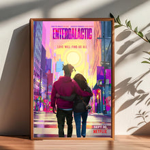 Entergalactic Movie Poster Handmade Canvas Wall Art 4363493202