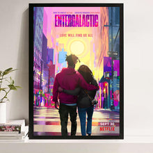 Entergalactic Movie Poster Handmade Canvas Wall Art 4363493202