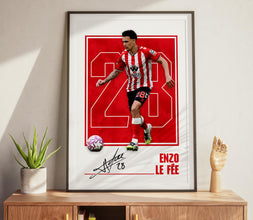 Enzo Le Fee Poster Sunderland Soccer Poster, Football Print 4435473441