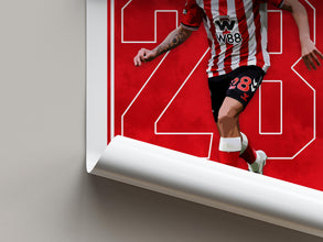 Enzo Le Fee Poster Sunderland Soccer Poster, Football Print 4435473441