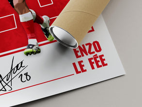 Enzo Le Fee Poster Sunderland Soccer Poster, Football Print 4435473441