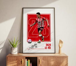 Enzo Le Fee Poster Sunderland Soccer Poster, Football Print 4435473441