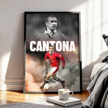 Eric Cantona Football Poster Manchester United Football Art Print 4395856083