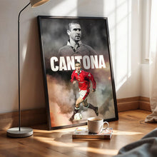 Eric Cantona Football Poster Manchester United Football Art Print 4395856083