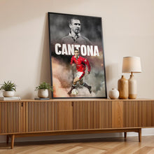 Eric Cantona Football Poster Manchester United Football Art Print 4395856083