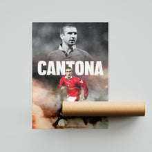 Eric Cantona Football Poster Manchester United Football Art Print 4395856083