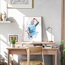 Erling Haaland - 20232024 - Home Kit - Poster - Print 1575994263