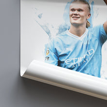 Erling Haaland - 20232024 - Home Kit - Poster - Print 1575994263