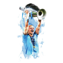 Erling Haaland - Champions League - Poster - Print 1501265615