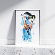 Erling Haaland Champions League Art Print Football Poster ( Download) 1541458197