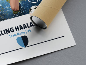 Erling Haaland Poster Football Posters, Football Prints 1870141753