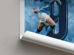 Erling Haaland Poster Manchester Football Poster, Modern Sports Design 4392523664