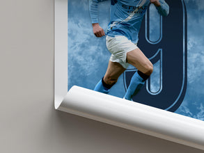 Erling Haaland Poster Manchester Football Poster, Modern Sports Design 4392523664