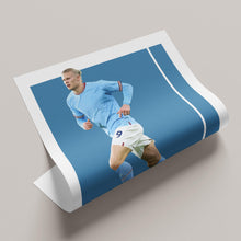 Erling Haaland Wall Art, Norwegian Football Star, Gift for Nieces 1459497500